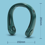 TD® Ventilateur de cou suspendu refroidissement paresseux transfrontalier ventilateur de climatisation chargement USB