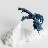 TD® 3D imprimé LED feu Dragon lampes veilleuse lumière d'ambiance pour chambre enfants chambre chambre Camping randonnée（Dragon de f