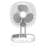 TD® Ventilateur pliant 3 vitesses haute vitesse du vent ventilateur de bureau d'été intérieur et extérieur ventilateur de charge pli