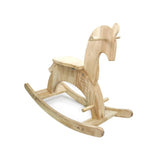 TD® Jeu de cheval à bascule Jouets Structure robuste faite à la main pour enfants Installation simple de meubles pour bébé