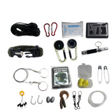Voyage en plein air sac à outils multifonction camping hameçon ensemble portable sac de rangement de premiers secours kit de