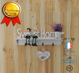 Étagères Étagères murales en bois et plastique Étagères sculptées créatives Étagères murales photo Étagères de séparation en