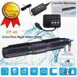 TD® Aquarium Wave Maker Pet Cross Flow Pump Wave Maker avec contrôleur Fish Tank Wave Making Pump (CP-40)