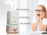 TD® Humidificateur d'air maison bébé chambre silencieux bureau purificateur ultrasons aromathérapie diffuseur veilleuse atomiseur
