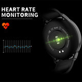 INN® Montre intelligente Montre de sport pour hommes Fitness Tracker Exercice Surveillance de la fréquence cardiaque Conception étan