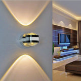 TD® Applique Ampoule Lampe Murale à LED Double face en cristal / Décoration Multifonctionnelle / Lumière d’intérieur Halogène