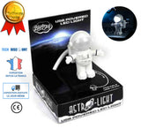 TD® Mini lampe led torche rechargeable usb ordinateur frontale de bureau téléphone chevet astronaute veilleuse de nuit tuyau flexibl