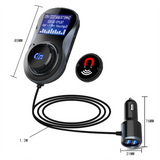 INN® Voiture bluetooth mp3 voiture émetteur voiture voiture mains libres BC30B chargeur voiture noir voiture bluetooth lecteur inter