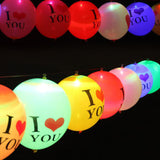 TD® 5 paquets de ballons lumineux LED, feux clignotants durant 12 heures fête, utilisé pour la fête,la décoration de mariage de vaca