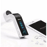 TD® Transmetteur FM de Voiture LCD/ Kit de voiture Lecteur MP3 sans fil Bluetooth Transmetteur Modulateur FM USB SD