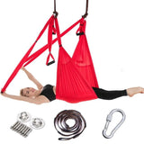 TD® Accessoires Fitness - Musculation,Anti gravité aérienne Yoga hamac ensemble multifonction Yoga ceinture volant - Type 01-Orange
