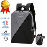 TD® sac a dos usb chargeur femme homme enfant ordinateur portable fille pas cher voyage vintage sport pas cher garcon grande capacit