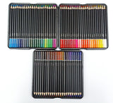 72 outils de peinture coloration professionnelle peinte à la main coloration crayon de couleur soluble dans l'eau coffret de