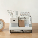 TD® Boîte de rangement de bureau, organisateur de bureau, tiroir, boîte à bijoux, produits de soins de la peau, coiffeuse, idées de