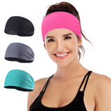 TD® 4 pièces bandeau de Yoga accessoires de cheveux femmes de sport de de pour filles   BANDEAU - SERRE-TETE - HEADBAND - HAIRBAND