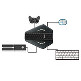 TD® Convertisseur de clavier et de souris  USB filaire  Pas de décalage  Pas de décalage  Convient aux consoles X-360/X-1/P3/P4/N-SW