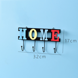 Crochet de suspension créatif maison chambre patère tenture murale décoration murale crochet de couleur derrière la porte une