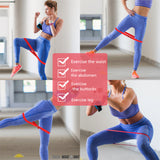 TD® bande élastique fitness couture pilates fessier musculation de résistance sport grossesse médical repos traction rééducation mot