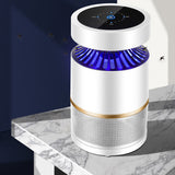 INN® Lampe anti-moustique USB LED Timing intelligent Bureau intérieur Contrôle de la lumière à domicile Pièges à photocatalyseur Bio
