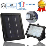 TD® lampe solaire LED extérieur étanche jardin automatique puissance éclairage lumineux énergie alimentation économie décoration sol