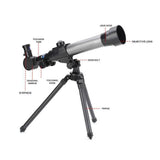 TD® télescope astronomique d'enfants pour des cadeaux de Noël et d'anniversaire-jeux éducatifs et dapprentissage-objet optique zoom