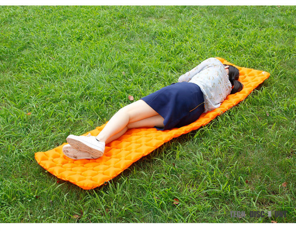 TD® matelas pneumatique 1 place 2 personnes autogonflable portable pratique camping piscine enfant plage étanche randonnée voyage
