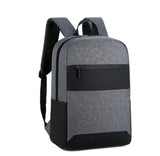 TD® Sac à Dos USB Charging Port Sac a Dos PC Portable 15" Sac à Dos de Voyage d'affaires Loisirs Collège -Gris