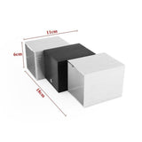 TD® Lampe à Applique Murale Intérieur LED/ Lampe Cubique Up Down/Chambre Escalier Salon Bureau Blanc Chaud 6 W Décoration Luminaire