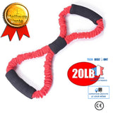 TD® Accessoires Fitness - Musculation,11 pièces-ensemble Latex bandes de résistance entraînement Yoga exercice - Type Red 20LB
