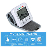 TD® Ménage automatique intelligent poignet électronique moniteur de pression artérielle voix moniteur de pression artérielle tensiom