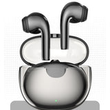 TD® Casque Bluetooth sans fil Bluetooth 5.1 Capsule spatiale transparente Annulation du bruit à faible latence  Appels HD  Ecouteurs