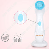 TD® Brosse de massage manuel, nettoyage sonique anti démangeaisons anti cellulite anti ride anti age rotative Visage corps hygiène