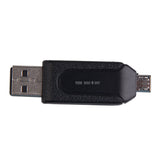 TD® Lecteur de carte SD USB mémoire interne micro adaptateur ordinateurs portables clé haute performance petit compact port noir