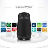 TD® Enceinte Haut-Parleur avec service vocal Haut parleur Wifi Bluetooth Assistance Vocal Amazon sans fil wifi, Bluetooth, spotify