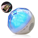 TD® Haut parleur boule spot scène enceinte Bluetooth portable waterproof lampe puissance télécommande téléphone appareil USB musqiue