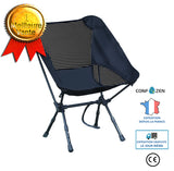 Chaise de lune extérieure chaise pliante en alliage d'aluminium portable dossier réglable chaise de plage de loisirs