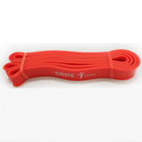 TD® Bande élastique Bande de résistance Formation de force Hommes et femmes Yoga Bande de tension auxiliaire de traction-3,2 cm oran