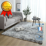 TD® Tapis couleur dégradé cheveux longs teints par nœuds