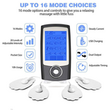 INN® Masseur d'épaule et de cou 16 modes Masseur de physiothérapie méridien Masseur d'acupuncture des dizaines Masseur rechargeable