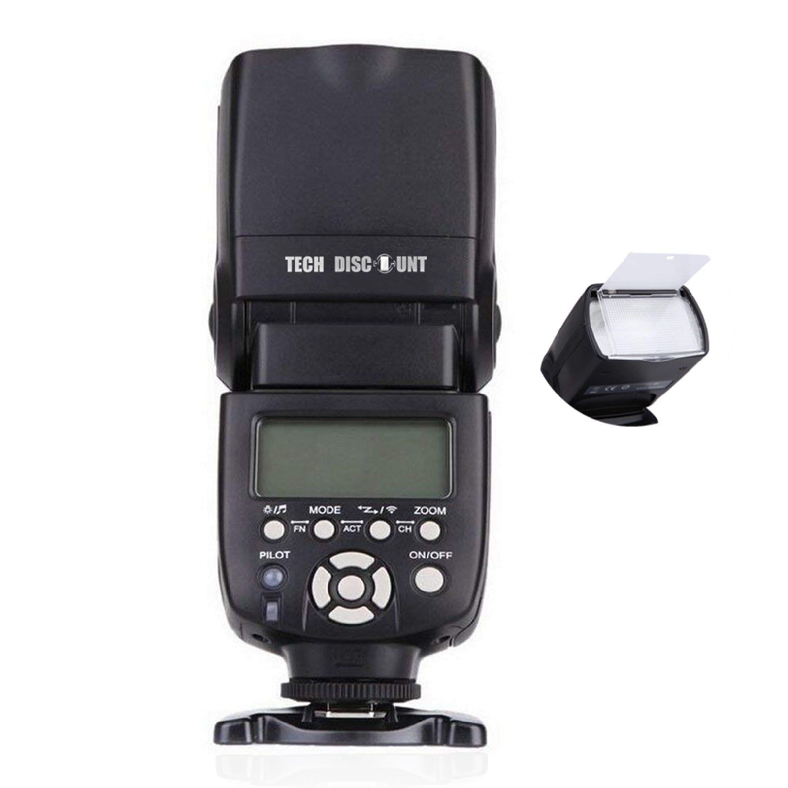 TD® flash pour Canon Nikon D3400 universel avec batterie Selfie Pentax Olympus appareil photo caméra numérique sport sans fil DSLR