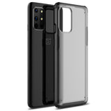 TD® Coque de téléphone transparente givrée pour OnePlus 8T Four Corners All-Inclusive Drop-Proof Cover TPU Soft Edge Back Cover