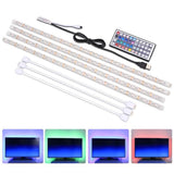 TD® Romantique Ruban Lumineux 5 Mètres 150 SMD 5050 RVB Bande LED Strip + Télécommande à Infrarouge 44 Touches + Alimentation 5A 12V