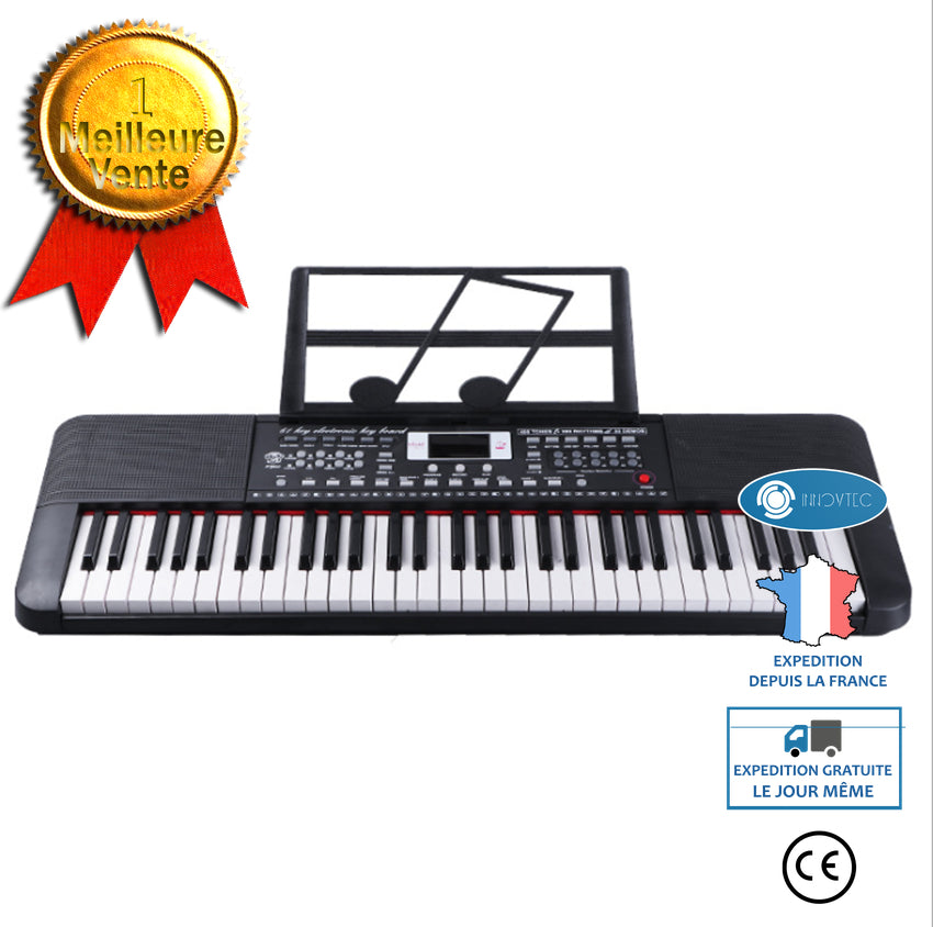 Piano électronique multifonctionnel pour enfant, clavier musical