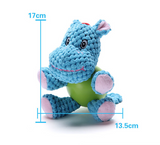TD® Fournitures pour animaux de compagnie jouets vocaux en peluche de dessin animé