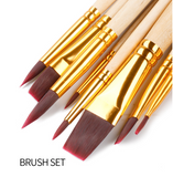 Ensemble de stylos aquarelle 8 séries de bûches ensemble de pinceaux débutant adulte professionnel Art peinture ensemble de s