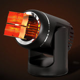 TD® Chauffage de voiture chauffage chauffage double usage 12 v haute puissance voiture chauffage électrique dégivreur rotation 360 °