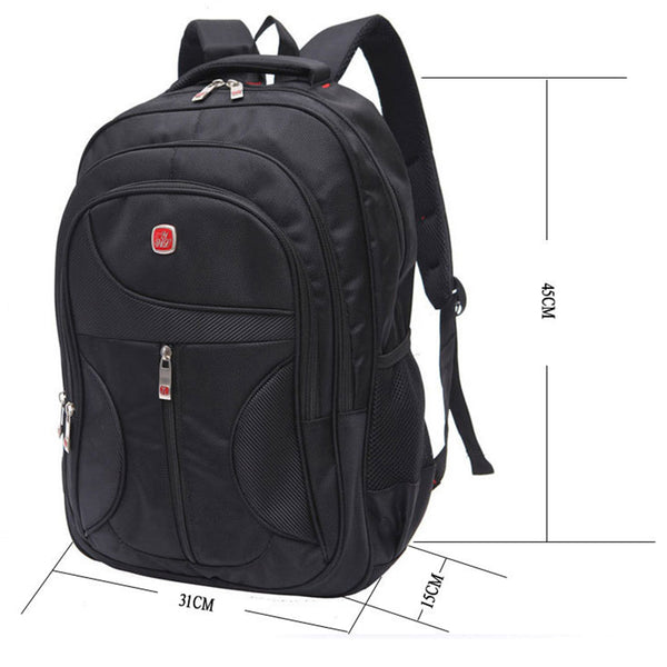 TD® Sac à Dos Ordinateur Portable Etanche Nylon Sac Bandoulière Sacoch ...