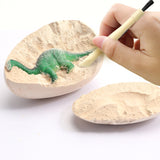 TD® Oeuf de dinosaure Excavation archéologique Tyrannosaurus Rex Simulation Modèle de dinosaure Jouets éducatifs pour enfants
