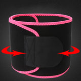 TD® Sueur taille réglable en caoutchouc yoga ventre ceinture 3D coupe tridimensionnelle équipement de fitness brûlant les graisses
