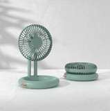 INN® Ventilateur Mini Bureau Pliant Créatif Rétractable USB Charge Silencieux Petit O Ventilateur De Bureau Ventilateur De Circulati